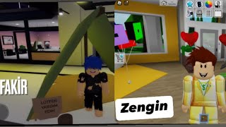 FAKİR Vs ZENGİN / BROOKHAVEN - ROBLOX 😁