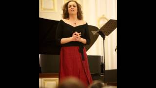 Alexandra Sherman sings B.Britten "A Charm" from "A Charm of Lullabies"