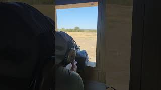 Shooting Steel Targets From Container Tower