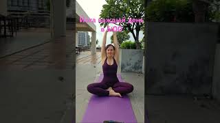 Йога каждый день в 6:00💜 #yoga