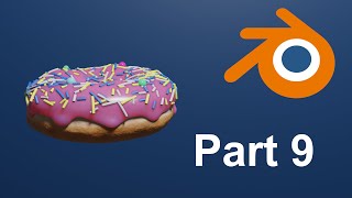 How to make a Donut in Blender like Blender Guru - Part 9 [Blender for Beginners]