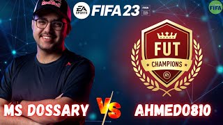 MS DOSSARY VS AHMEDO810 - FIFA 23 / FUT CHAMPIONS | WEEKEND LEAGUE