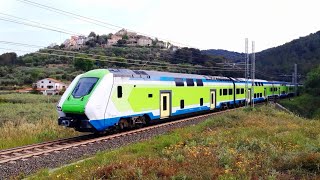 Treni in Riviera Ligure di Ponente : GEN - GIU 2023