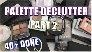 Palette Declutter 2020 - Part 2