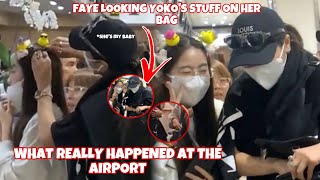 [FayeYoko] Faye taking care of Yoko During their flight to Bangkok - FLIRTING MY GIRLFRIEND NONSTOP