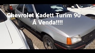 Chevrolet Kadett Turim 1990/91 Zerado com Placa Preta á Venda!