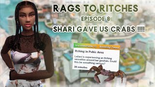 THE SIMS 4| RAGS TO RICHES CHALLENGE Ep. 8| SHARI GAVE US WHAT??? 🤮 SMH