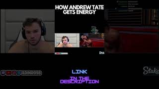 HOW ANDREW TATE GETS ENERGY #shorts