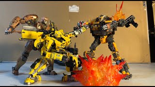 Battletrap vs Bumblebee (and special guest Cheetor!) ROTB Stop Motion & 50 Sub Special