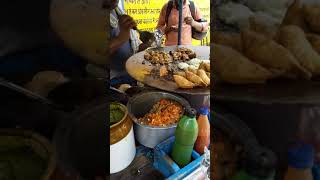 aalu tickki and samosa chaat | tasty chaat| bhukkad city |