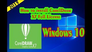 How to install CorelDraw x7 EASY EASY 2018| Smart Techno SR