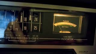 Panasonic RF 2600 Shortwave radio NZ reception and commentary