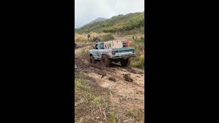 Day 2 of 2019 Ultimate Adventure - Big Green Ford thru the mud pit