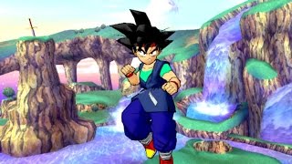 Goku GT and Goku Jr. Fusion: Warp(Instant Transmission) Kamehameha