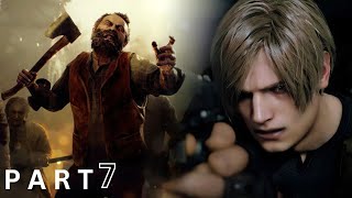 RESIDENT EVIL 4 REMAKE Walkthrough GameplayPart 7 - EL GIGANTE BOSS FULL GAME (PS5)