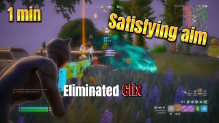 1 minute of ( CROWN JAYY👑) satisfying aim🎮#fortnite #fypシ゚viral