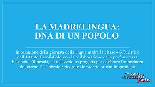 Per la Giornata internazionale della della Lingua Madre (21.02.2022)