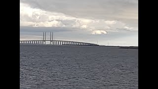 Oresund Bridge SWEDEN TO DENMARK Dec 2022