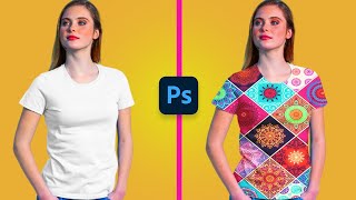 How to Add Pattern to Shirt in Photoshop – Add Patterns to clothes in Photoshop