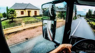 POV truck Driving Scania R450 Again beautiful France 🇫🇷Saint Aulaire to Varetz,cockpit view 4K