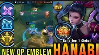 MLBB HANABI THE BEST BUILD CRITICAL DAMAGE GAMEPLAY