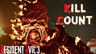 Jill & Carlos, Partners in MURDER | KILL COUNT (KDR) Resident Evil 3