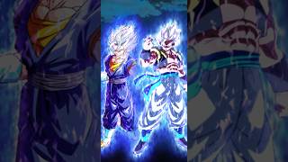 Ultra vegito true demon form vs ultra gogeta demon form | who is strongest #dbs #shorts