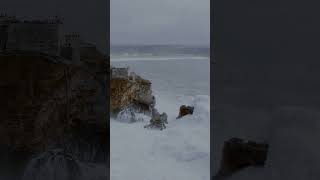 O poder das ondas Gigantes de Nazaré! #gigantesdenazaré #surf