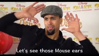 Ashley Banjo, Peter Andre, Billie Faiers and Stacey Solomon do the Mouse Bounce