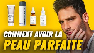 ✅ Comment avoir une BELLE PEAU HOMME ? 🔥 [Routine beauté soin visage]