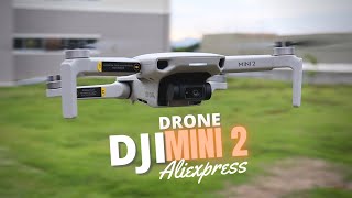 DRONE DJI MINI 2! COMPREI no AlIEXPRESS - MUITO BARATO! Unboxing, TESTE de VOO e CÂMERA