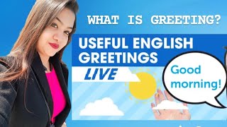 Learn English GREETING, Where And How To Use greetings In details! #english #vocabulary #grammer