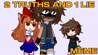 2 truths and 1 lie.... //FNaF// Afton kids