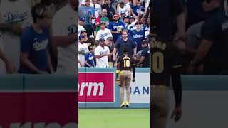 Jurickson Profar's Epic Home Run Robbery 😮 Padres Dominate Dodgers in NLDS Game 2 #MLB #Padres