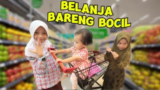 HEBOHNYA RISYA DAN SI BAYI BELANJA DI SUPERMARKET⁉️😱 TAPI LUCU, #viralvideo