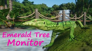 Emerald Tree Monitor by Leaf and MGR - Planet Zoo Mod