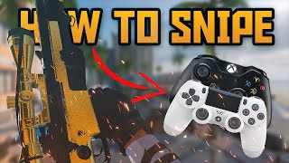 How To Snipe On Console In Black Ops Cold War (Sniper Loadouts, Settings, Sniping Tips)