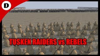 TUSKEN RAIDERS vs REBEL ALLIANCE ~ Star Wars Mod Tournament FINALE