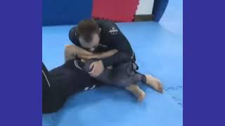 Ju jitsu Fancy rolling omoplata