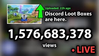 Discord Loot Box Video: 2 BILLION VIEWS IN 24 HOURS!!! (LIVE View Count)