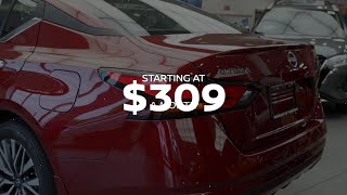 Lease the 2024 Nissan Altima starting at $309/mo at Nissan of Queens