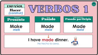 🧠🗣Pronunciación verbos en inglés, lección 1✅