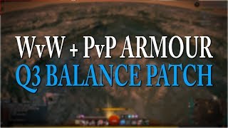 GW2 Q3 Balance Patch - Legendary armour in WvW & PvP!