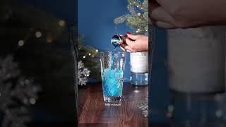 Let’s make a Jack Frost Margarita! ⛄️ #christmascocktail