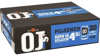 O.J Pilsener 4.5% ABV - Ryan Reynolds & SwillinGrog Beer Review