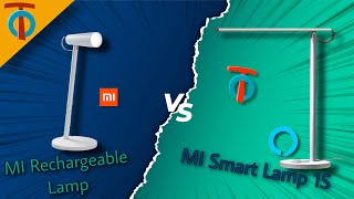 Mi LED Rechargeable Lamp VS Mi LED Smart Lamp 1S | Detailed Overview |