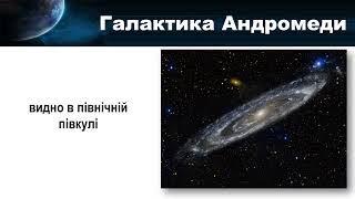 Світ галактик  Квазари  Зоряні скупчення та асоціації  Туманності