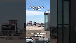 Tropicana site after the demolition Another Las Vegas’s history gone! #vegashistory #lasvegascasino