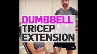 Dumbbell Tricep Extension