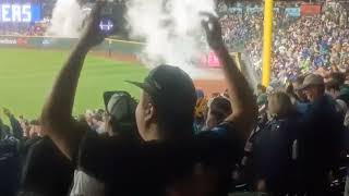 Randy Arozarena's walk off hit 9 -14 -24 Mariners defeat Rangers in the bottom of the 9th